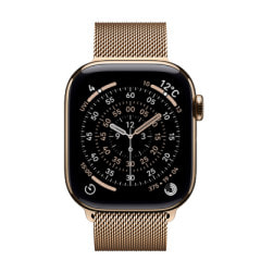 Apple Watch Series11 42mm GPS+Cellularモデル MF8Y4J/A A3335【ゴールドチタニウムケース/ゴールドミラネーゼループ】