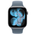 Apple Watch Series11 46mm GPSモデル MEW94J/A+MFGX4FE/A A3333【スペースグレイアルミニウムケース/アンカーブルースポーツバンド(S/M)】
