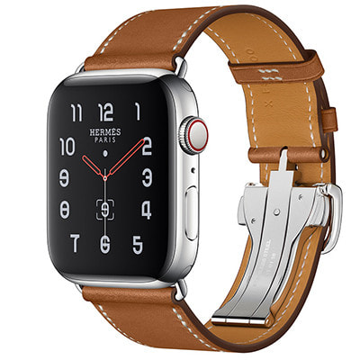 3109 極美品　Apple Watch エルメス　シリーズ5 シルバーモデル Apple Watch Hermes Series5 44mm GPS+Cellularモデル MWRA2J/A+