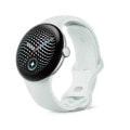 Google Pixel Watch5 41mm LTEモデル Polished Silverアルミケース/Fogアクティブバンド(第2世代) GA10897-US