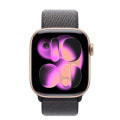 Apple Watch Series11 42mm GPSモデル MEW24J/A+MFFG4FE/A A3331【ローズゴールドアルミニウムケース/ダークグレイスポーツループ】