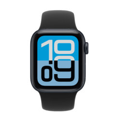 Apple Watch SE3 40mm GPSモデル MEHX4J/A+MJUN4FE/A A3324【ミッドナイトアルミニウムケース/ブラックスポーツバンド(M/L)】