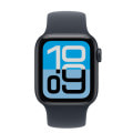 Apple Watch SE3 40mm GPSモデル MEHX4J/A+MKLD4FE/A A3324【ミッドナイトアルミニウムケース/ネイビーブルーソロループ(サイズ5)】