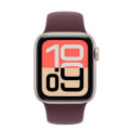 Apple Watch SE3 40mm GPSモデル MEHV4J/A+MJU94FE/A A3324【スターライトアルミニウムケース/バーガンディスポーツバンド(S/M)】