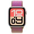 Apple Watch SE3 44mm GPSモデル MEP04J/A+MK8C4FE/A A3325【スターライトアルミニウムケース/マゼンタスポーツループ】
