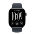 Apple Watch Series12 42mm GPSモデル MJE74X/A A3581【スペースグレイアルミニウムケース/ネイビーブルースポーツバンド(S/M)】
