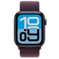 Apple Watch SE3 44mm GPSモデル MEP34J/A+MK8F4FE/A A3325【ミッドナイトアルミニウムケース/バーガンディスポーツループ】