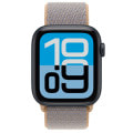 Apple Watch SE3 44mm GPSモデル MEP34J/A+MK8E4FE/A A3325【ミッドナイトアルミニウムケース/シャンブレーブルースポーツループ】