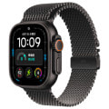 Apple Watch Ultra4 49mm GPS+Cellularモデル MJAX4X/A A3579【ブラックチタニウムケース/ブラックチタニウムミラネーゼループ(L)】