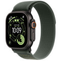 Apple Watch Ultra3 49mm GPS+Cellularモデル MF0X4J/A+MYQ43FE/A A3281【ブラックチタニウムケース/グリーントレイルループ(M/L)】