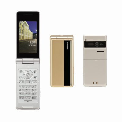 docomo STYLE series P-07B シャンパンゴールド|中古ガラケー