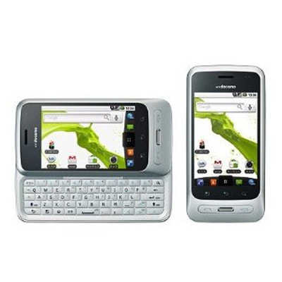 docomo Optimus chat L-04C ホワイトシルバー|中古