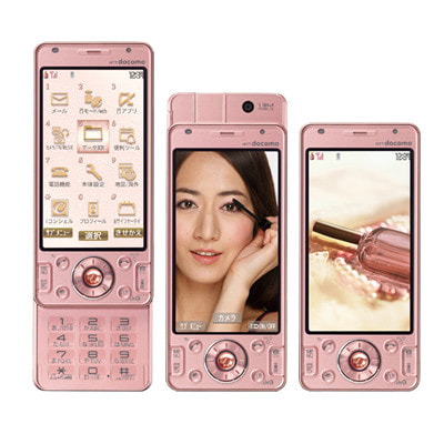 docomo FOMA ガラケー P-03DPINKGOLD 美品