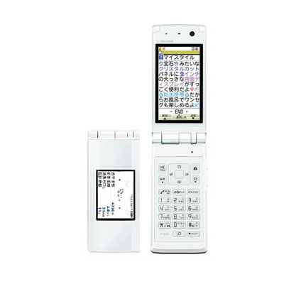 docomo STYLE series F-02A White|中古ガラケー格安販売の【イオシス】