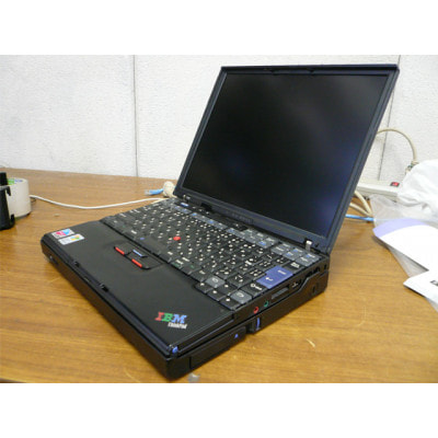 IBM】ノートパソコン ThinkPad X40 [1G/8G]【OS無】