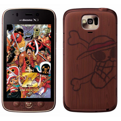 docomo N-02E ONE PIECE (ワンピース) 限定スマホ 未使用 docomo with series N-02E ONE PIECE|中古スマートフォン格安販売の