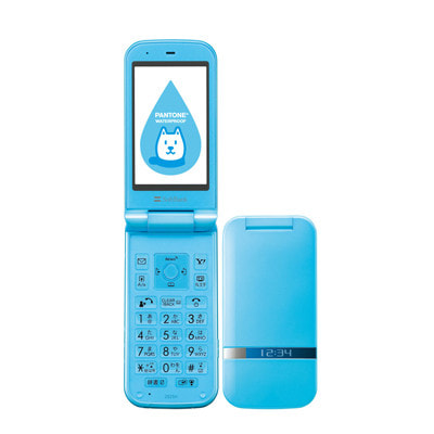 SoftBank PANTONE WATERPROOF 202SH ブルー|中古ガラケー格安販売の