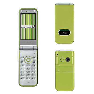 docomo STYLE series N-06B グリーン|中古ガラケー格安販売の