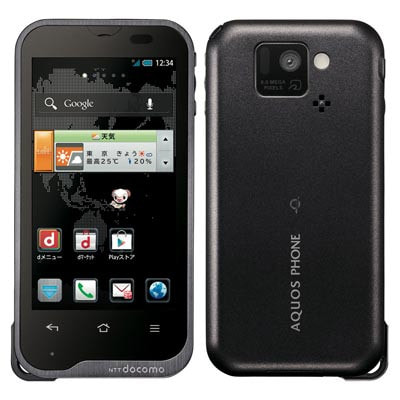 docomo AQUOS PHONE st SH-07D BLACK|中古スマートフォン格安販売の