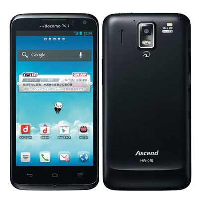 イオシス|docomo with series Ascend HW-01E ブラック
