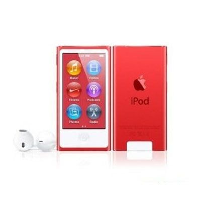 第7世代】iPod nano 16GB MD744J/A レッド|中古オーディオ格安販売の【イオシス】