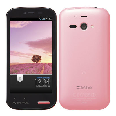 新品未使用品　softbank 205sh シルキーピンク SoftBank AQUOS PHONE ss 205SH シルキーピンク|中古スマートフォン