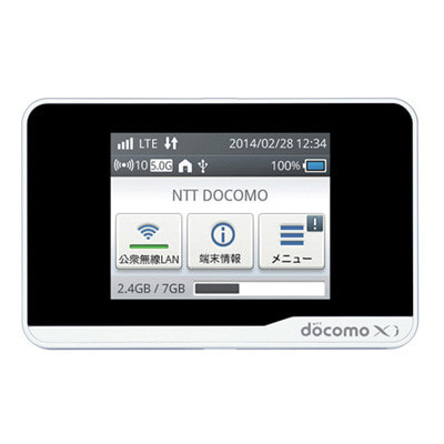 イオシス|Wi-Fi STATION HW-01F White