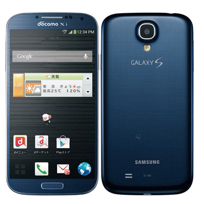 docomo GALAXY S4 SC-04E Blue Arctic|中古スマートフォン格安販売の