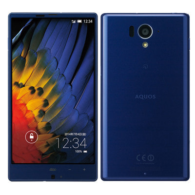 Au Aquos Serie Shl25 ネイビー 中古スマートフォン格安販売の イオシス