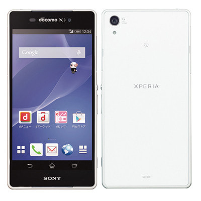 Docomo Xperia Z2 So 03f ホワイト 中古スマートフォン格安販売の イオシス