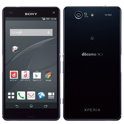 Docomo Xperia Z3 Compact So 02g Black 中古スマートフォン格安販売の イオシス