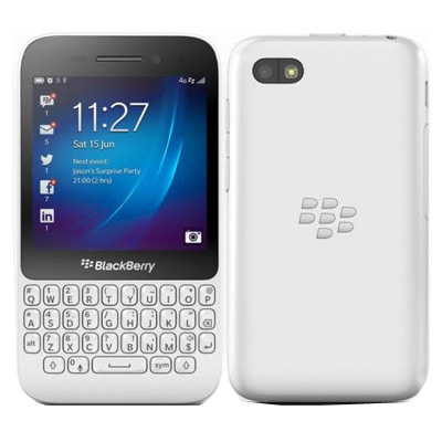 BlackBerry Q5 LTE SQR100-2 (RFS121LW) Pure White【海外版 SIMフリー 