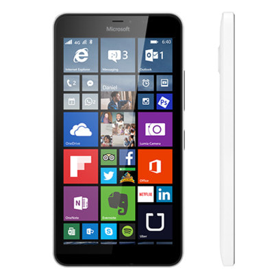 Microsoft Lumia 640 Xl Lte Dual Sim 8gb White 海外版 Simフリー 中古スマートフォン格安販売の イオシス