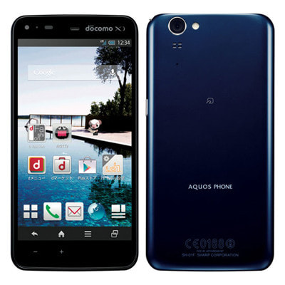 docomo AQUOS PHONE ZETA SH-01F Navy|中古スマートフォン格安販売の