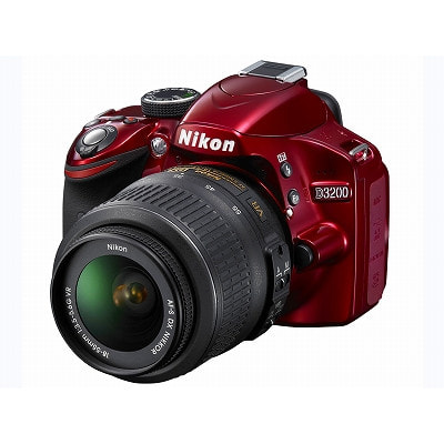 Nikon D3200 18-55 VR レンズキット [レッド]|中古カメラ格安販売の 