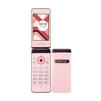 au GRATINA2 Pink (KYY10SPA)|中古ガラケー格安販売の【イオシス】