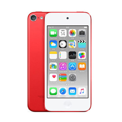 フラワーB ブルーグレイ iPod touch第6世代32GBレッドと第6世代16GB