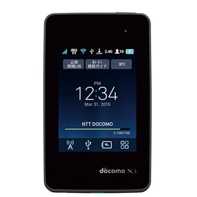 イオシス|Wi-Fi STATION L-01G Black