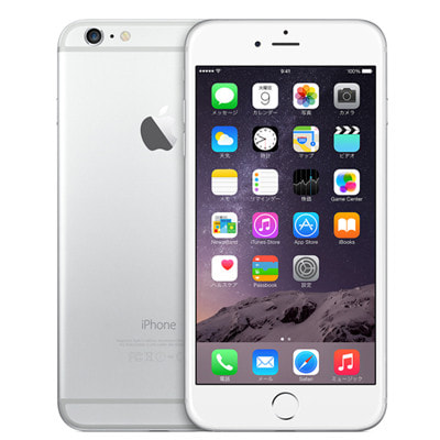 iPhone6 Plus A1524 (MGAE2J/A) 128GB シルバー 【国内版 SIMフリー 