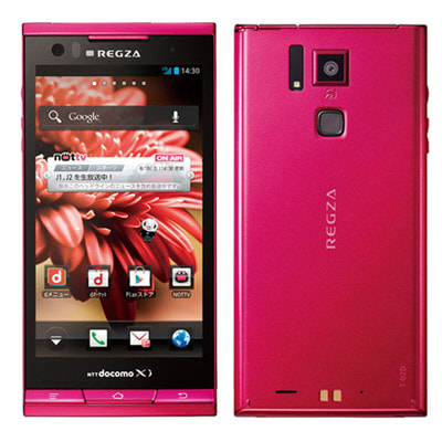 docomo NEXT series REGZA Phone T-02D ピンク|中古スマートフォン格安