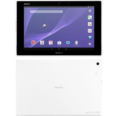超美品 SO-05F Xperia Z2 Tablet ブラックドコモ3