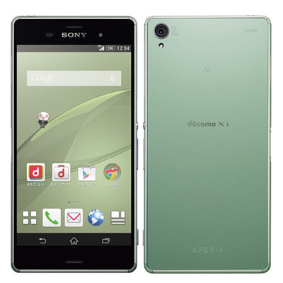 Docomo Xperia Z3 So 01g Silver Green 中古スマートフォン格安販売の イオシス