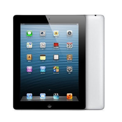 【第4世代】SoftBank iPad4 Wi-Fi+Cellular 16GB ブラック MD522J/A A1460|中古タブレット格安