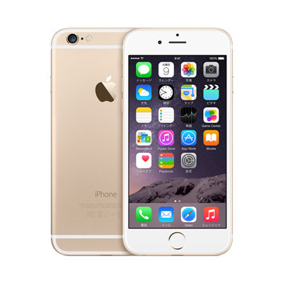 スマートフォン/携帯電話 スマートフォン本体 iPhone6 A1586 (NG4J2J/A) 64GB ゴールド【国内版 SIMフリー】|中古 