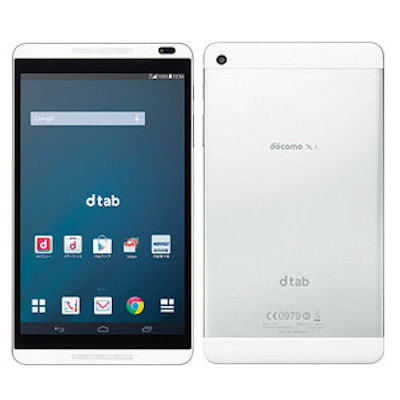 docomo dtab d-01G Silver|中古タブレット格安販売の【イオシス】